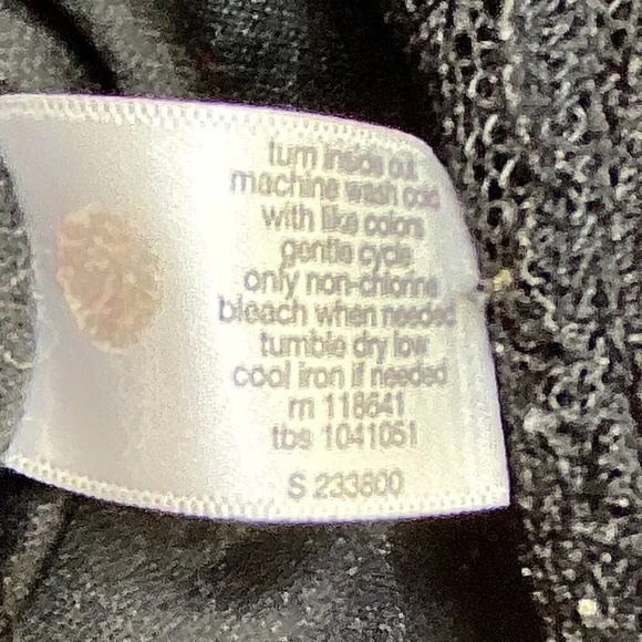 Lane Bryant Black Lace 3/4 Sleeve Crop Top Plus 22/24 Party Evening Date Night - Picture 7 of 10